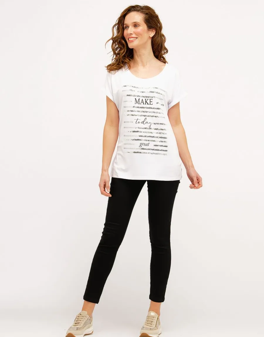 Christine Laure Slims|Pantalons*Pantalon noir stretch