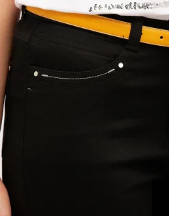 Christine Laure Slims|Pantalons*Pantalon noir stretch