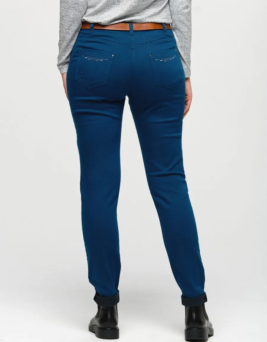 Christine Laure Slims|Pantalons*Pantalon slim bleu