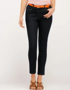 Christine Laure Jeans|Slims*Pantalon slim jean bleu