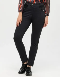 Christine Laure Ajustés|Slims*Pantalon slim noir