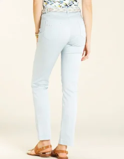 Christine Laure Ajustés|Pantalons*Pantalon stretch bleu