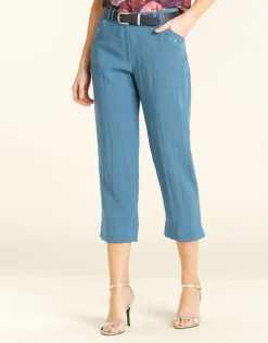 Christine Laure Ajustés|Pantalons*Pantalon tailleur bleu