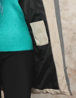 Christine Laure Doudounes|Parkas*Parka à capuche sable