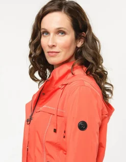 Christine Laure Parkas|Parkas*Parka courte corail