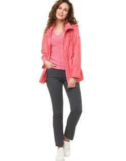 Christine Laure Parkas|Parkas*Parka courte rouge corail