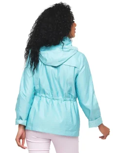 Christine Laure Parkas|Parkas*Parka courte turquoise