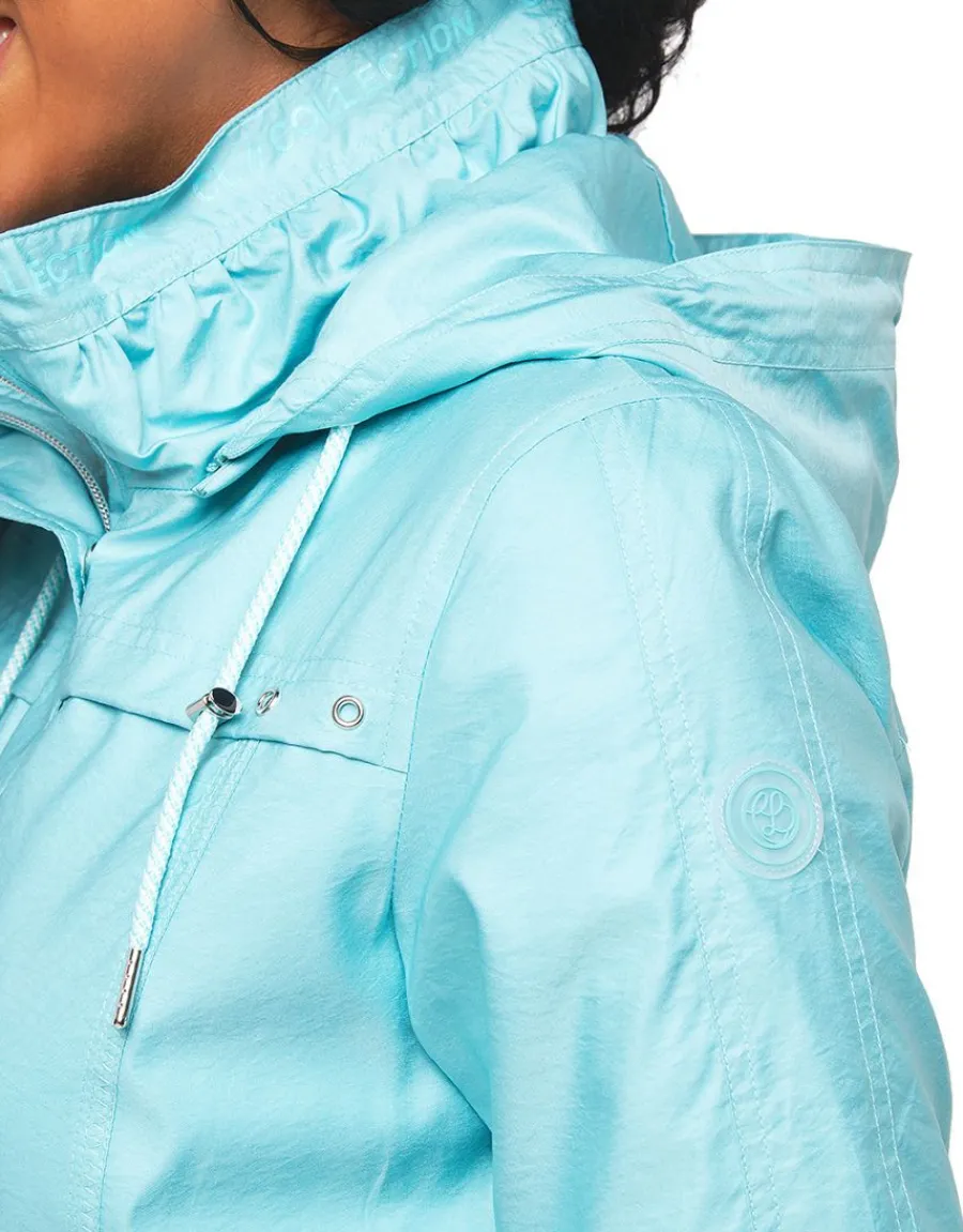Christine Laure Parkas|Parkas*Parka courte turquoise