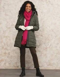 Christine Laure Doudounes|Parkas*Parka kaki imprimée