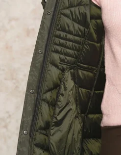 Christine Laure Doudounes|Parkas*Parka kaki imprimée