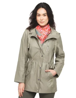 Christine Laure Parkas|Parkas*Parka légère vert kaki