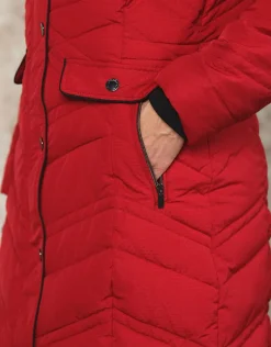 Christine Laure Doudounes|Parkas*Parka longue rouge