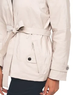 Christine Laure Parkas|Parkas*Parka mi-longue beige