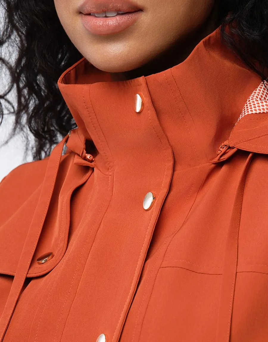Christine Laure Parkas|Parkas*Parka terracotta