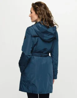 Christine Laure Doudounes|Parkas*Parka trench bleu