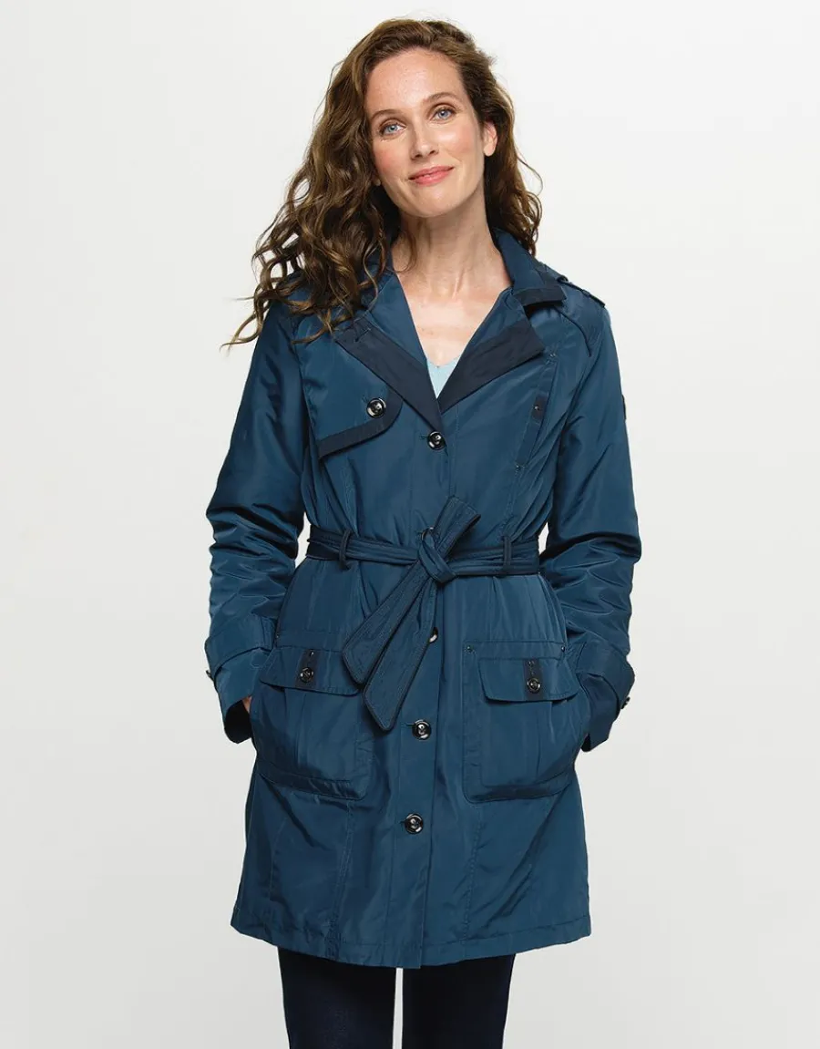 Christine Laure Doudounes|Parkas*Parka trench bleu