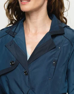 Christine Laure Doudounes|Parkas*Parka trench bleu