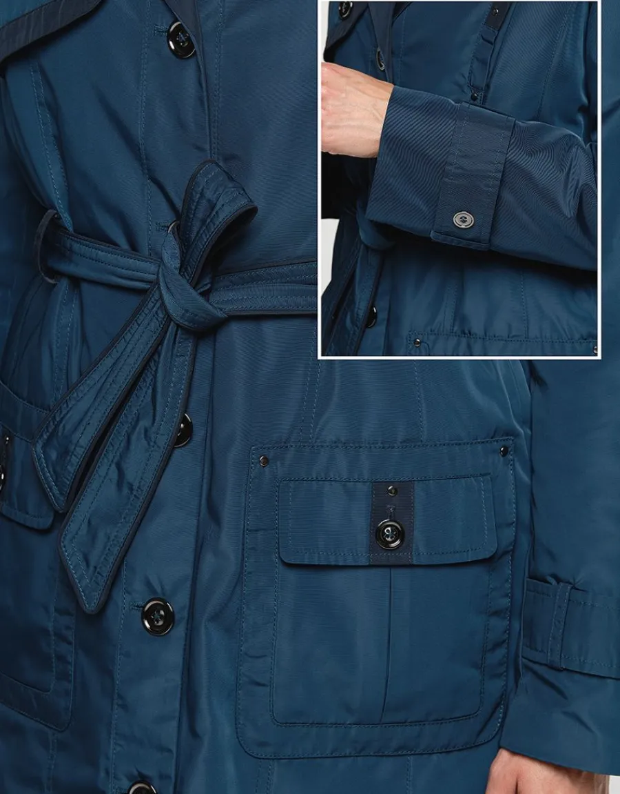 Christine Laure Doudounes|Parkas*Parka trench bleu