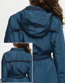 Christine Laure Doudounes|Parkas*Parka trench bleu