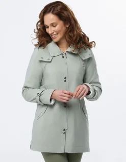 Christine Laure Parkas|Parkas*Parka vert amande