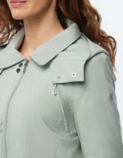 Christine Laure Parkas|Parkas*Parka vert amande