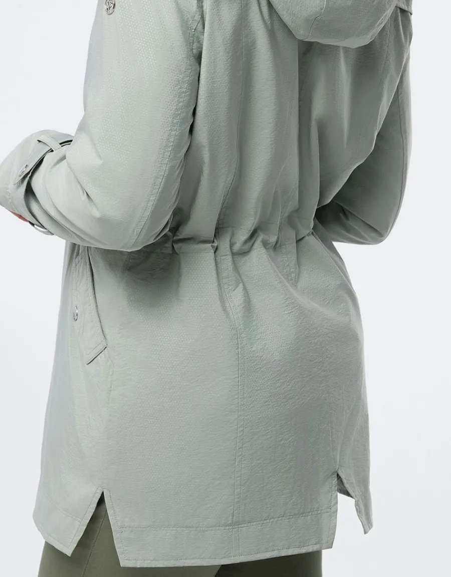 Christine Laure Parkas|Parkas*Parka vert amande