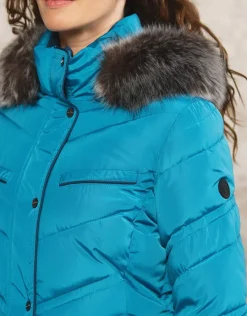 Christine Laure Doudounes|Parkas*Parkas longue bleue