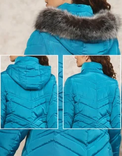 Christine Laure Doudounes|Parkas*Parkas longue bleue