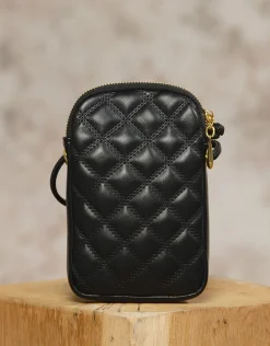 Christine Laure Maroquinerie|Accessoires*Pochette bandoulière noir