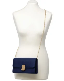 Christine Laure Maroquinerie|Accessoires*Pochette chic marine