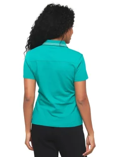 Christine Laure T-shirts|Hauts*Polo vert coton