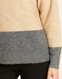 Christine Laure Pulls|Maille*Pull ample col roulé