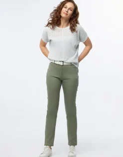 Christine Laure Pulls|Maille*Pull argent manche courte