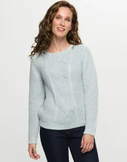 Christine Laure Pulls|Maille*Pull bleu douillet