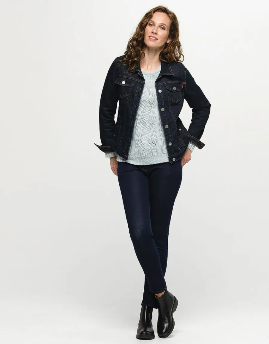 Christine Laure Pulls|Maille*Pull bleu douillet