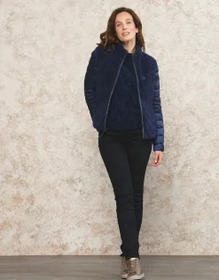 Christine Laure Pulls|Maille*Pull chenille marine