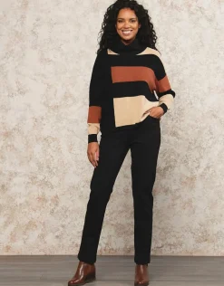 Christine Laure Pulls|Maille*Pull col montant