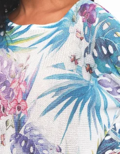 Christine Laure Pulls|Maille*Pull fantaisie ecru