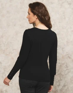 Christine Laure Pulls|Maille*Pull fin noir