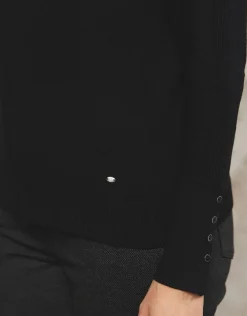 Christine Laure Pulls|Maille*Pull fin noir