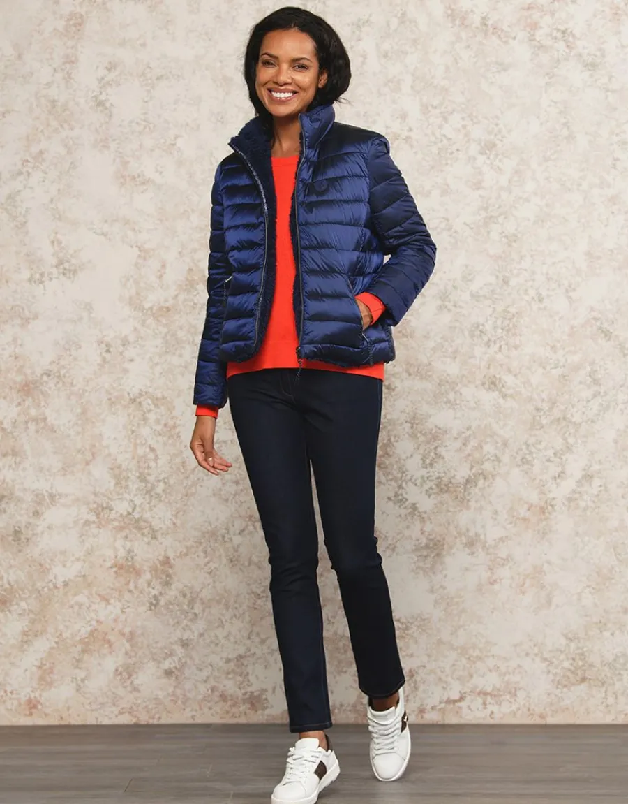 Christine Laure Pulls|Maille*Pull fin orange