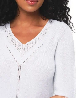 Christine Laure Pulls|Maille*Pull irisé argenté