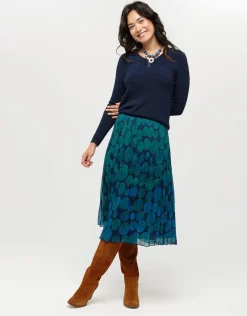 Christine Laure Pulls|Maille*Pull irisé bleu marine