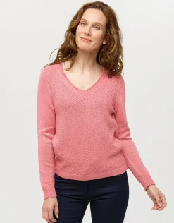 Christine Laure Pulls|Maille*Pull maille corail irisé