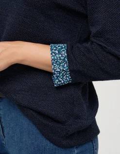 Christine Laure Pulls|Maille*Pull marine col V