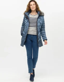 Christine Laure Pulls|Maille*Pull rayé laine cachemire