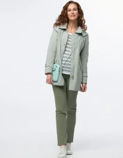 Christine Laure Pulls|Maille*Pull rayé tilleul