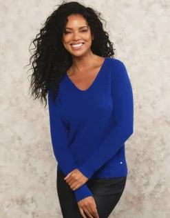 Christine Laure Pulls|Maille*Pull V laine et cachemire