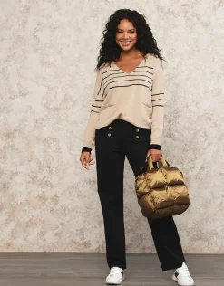 Christine Laure Pulls|Maille*Pull V laine et cachemire