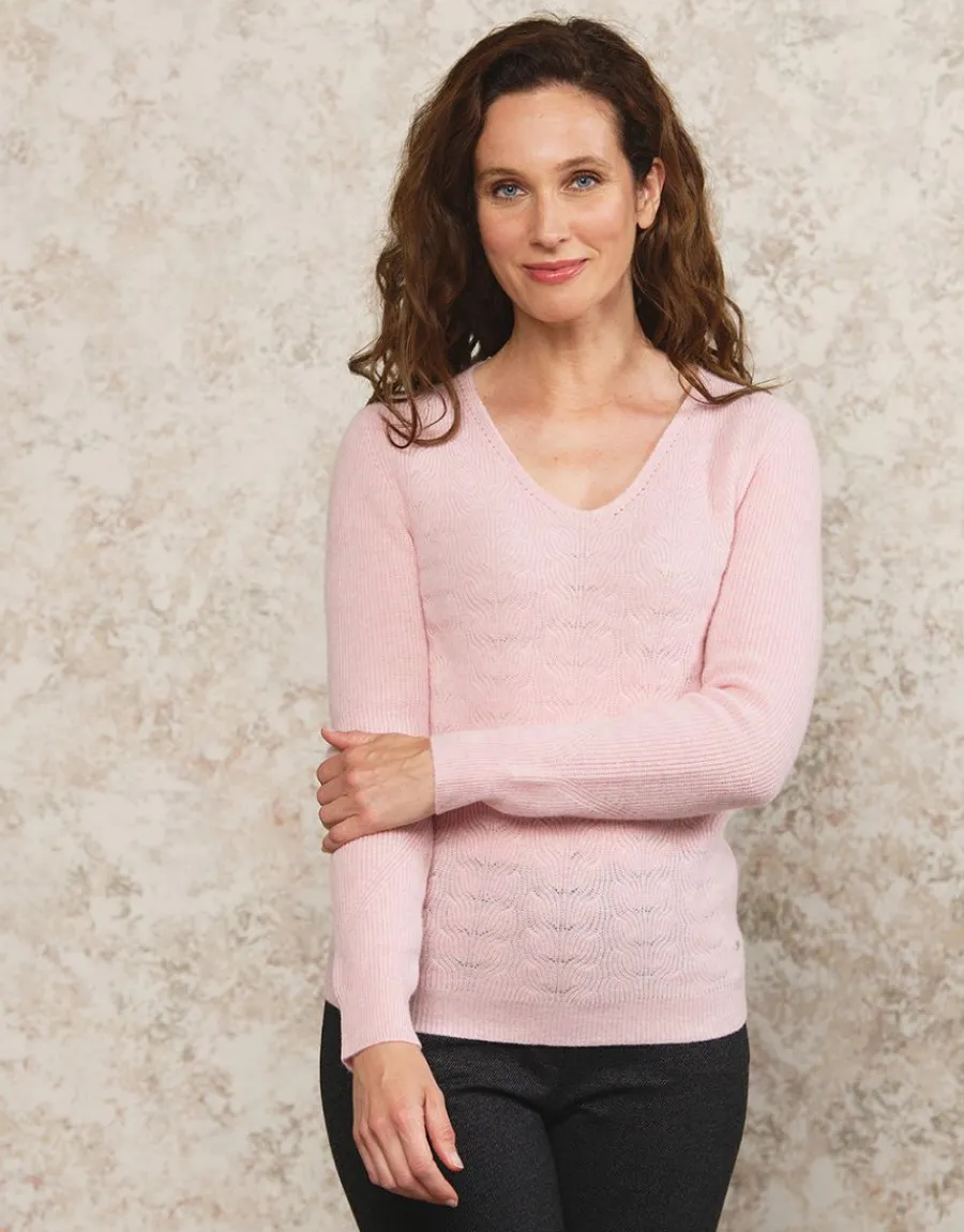 Christine Laure Pulls|Maille*Pull V laine et cachemire